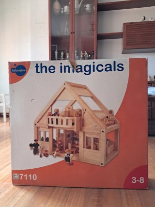 Casa de muñecas madera Imaginarium