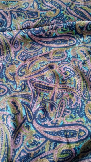 Falda estampada paisley talla única