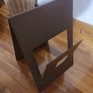 Juego revistero y perchero hojas