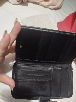 Cartera Tous Beige y Dorada