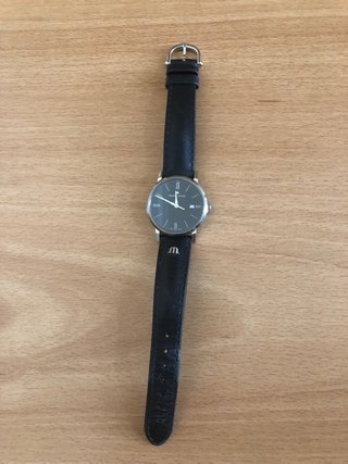 Reloj Maurice Lacroix Negro y Plateado