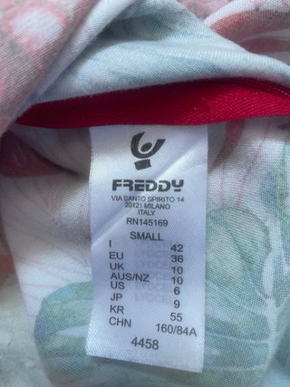 Abito Freddy fantasia floreale