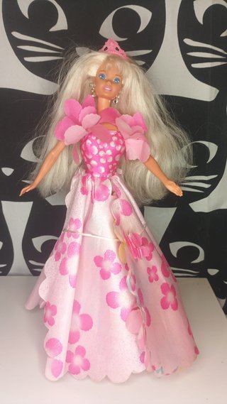 Barbie Flores Mágicas Vestido Floral