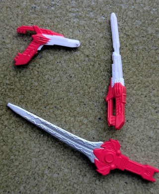 Figura Power Rangers Rojo Playmates