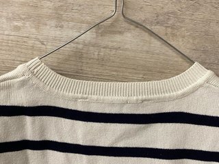 2 Tops Zara Blanco y Negro Talla S/XS