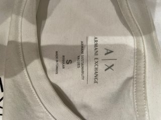 Camiseta Armani Exchange Blanca Talla S