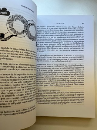 Estética modal. Libro primero