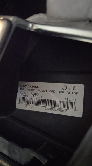 Kia 84730a2000 kit airbag ceed - 2 1.6 crdi 228411