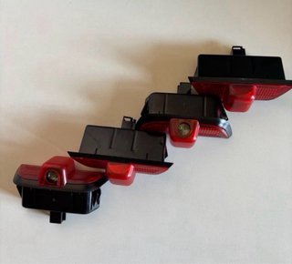 4 Plafones LED Puerta Mercedes Clase C W204