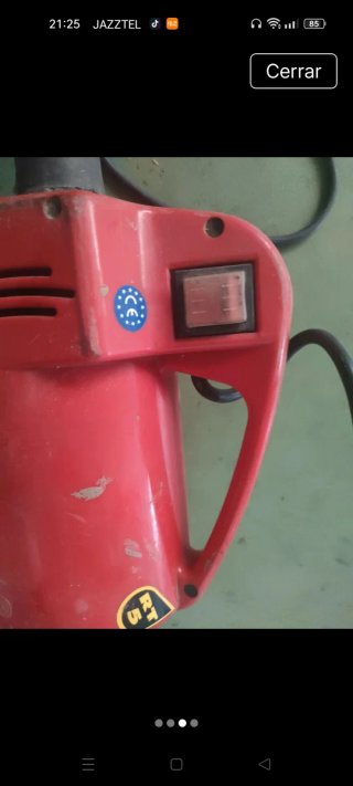 Vibrador de hormigón eléctrico