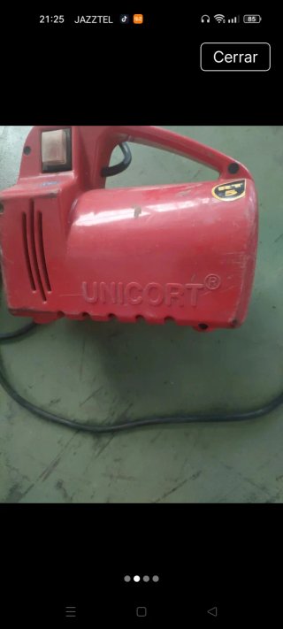 Vibrador de hormigón eléctrico