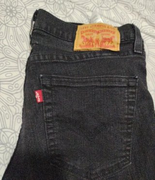 Vaqueros Levi's 511 Hombre Negros Talla M