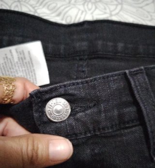 Vaqueros Levi's 511 Hombre Negros Talla M