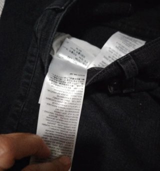 Vaqueros Levi's 511 Hombre Negros Talla M