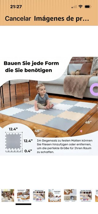 Alfombra Tatami Infantil 45 Piezas