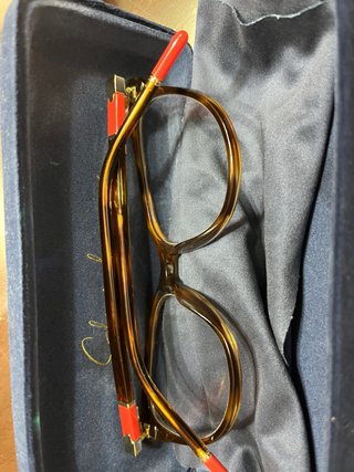 Montura gafas carey y coral