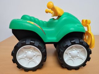 Moto Quad ATV Champion Juguete Verde