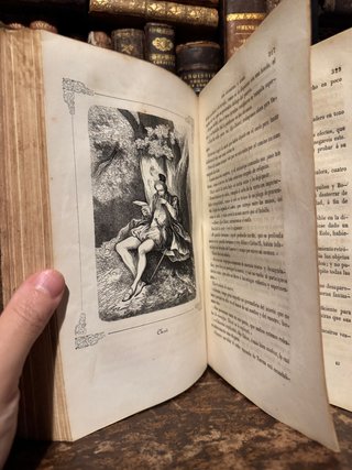 Dumas Los 45 1858 novela histórica antigua