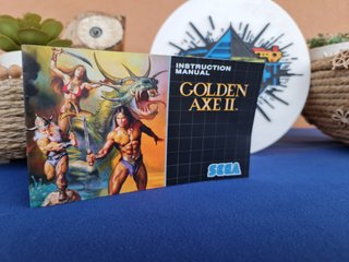 Manuale Golden Axe II Mega Drive