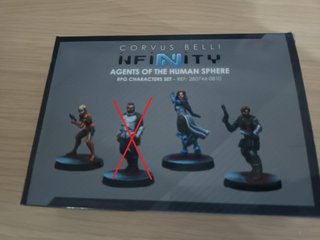 Infinity Agents Human Sphere RPG Set