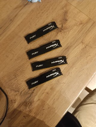 Módulos DDR4 HyperX Fury