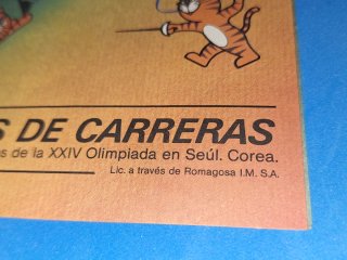 Album Dubble Bubble Olimpiadas Seúl 1988