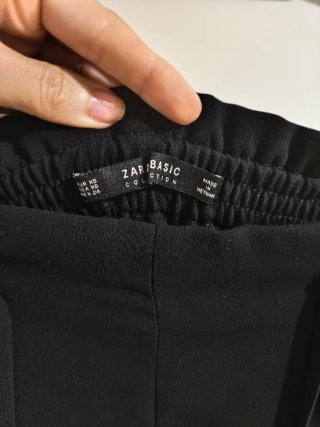 Pantalón palazzo negro