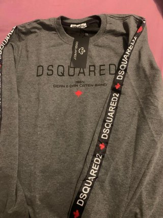 Sudadera DSQUARED2 Gris con Logo
