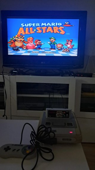Consola Super Nintendo PAL España Completa