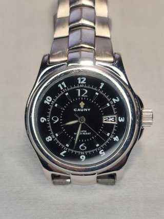 Reloj CAUNY  para SCANIA todo en acero inox.