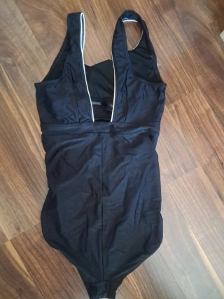 Bañador premamá Decathlon Negro