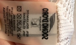 Vestido encaje blanco talla L boho verano kimono