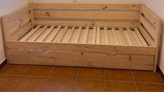 Cama nido de madera