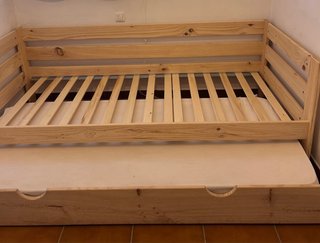 Cama nido de madera