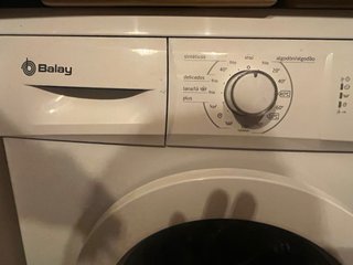 Lavadora Balay 7kg 1000 rpm