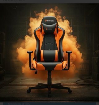 Silla Gaming Paracon Brawler Naranja