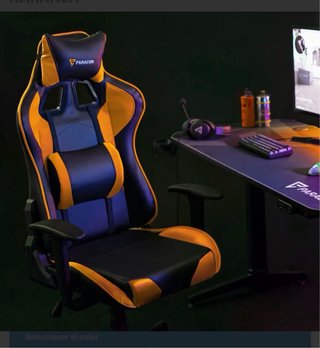Silla Gaming Paracon Brawler Naranja