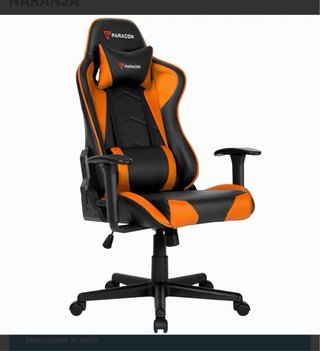 Silla Gaming Paracon Brawler Naranja