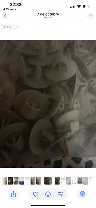 100 Grapas molduras exteriores Renault Trafic