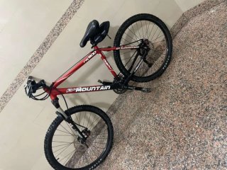 Bicicleta MTB Roja