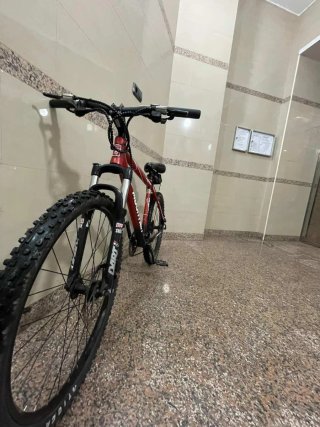 Bicicleta MTB Roja