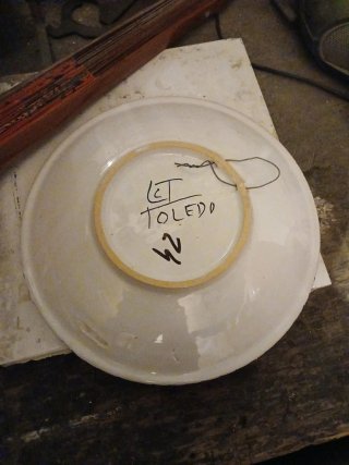 Piatti decorativi dipinti a mano