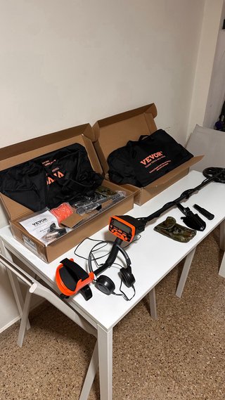 Detector Metales VEVOR Kit Completo