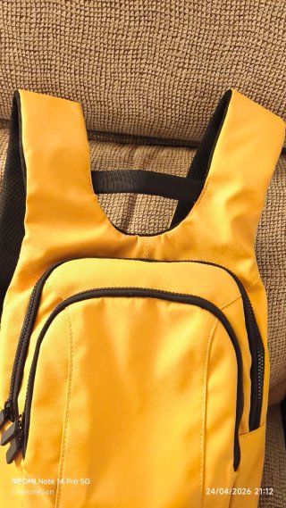 Mochila Misako Amarilla