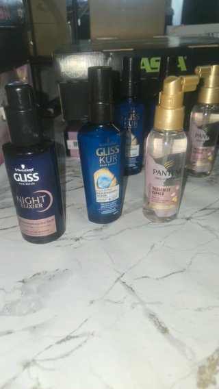Schwarzkopf Gliss Night Elixir y Gliss Kur