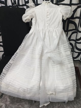Vestido blanco de ceremonia