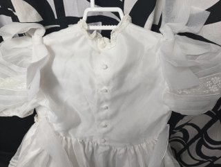 Vestido blanco de ceremonia