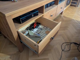 Mueble TV Ikea Hemnes Madera