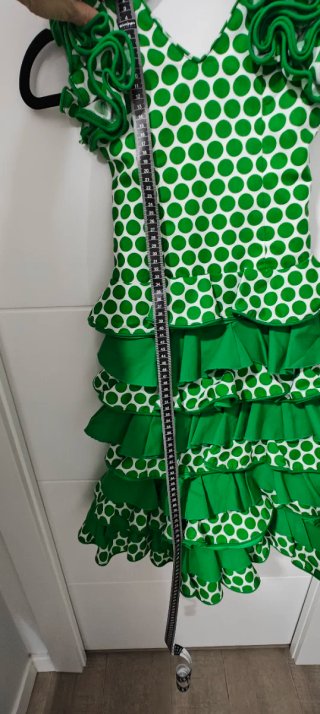 Vestido Gitana Flamenca Talla 6 niña