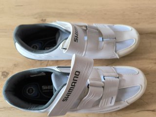 Zapatillas Ciclismo Shimano Blancas